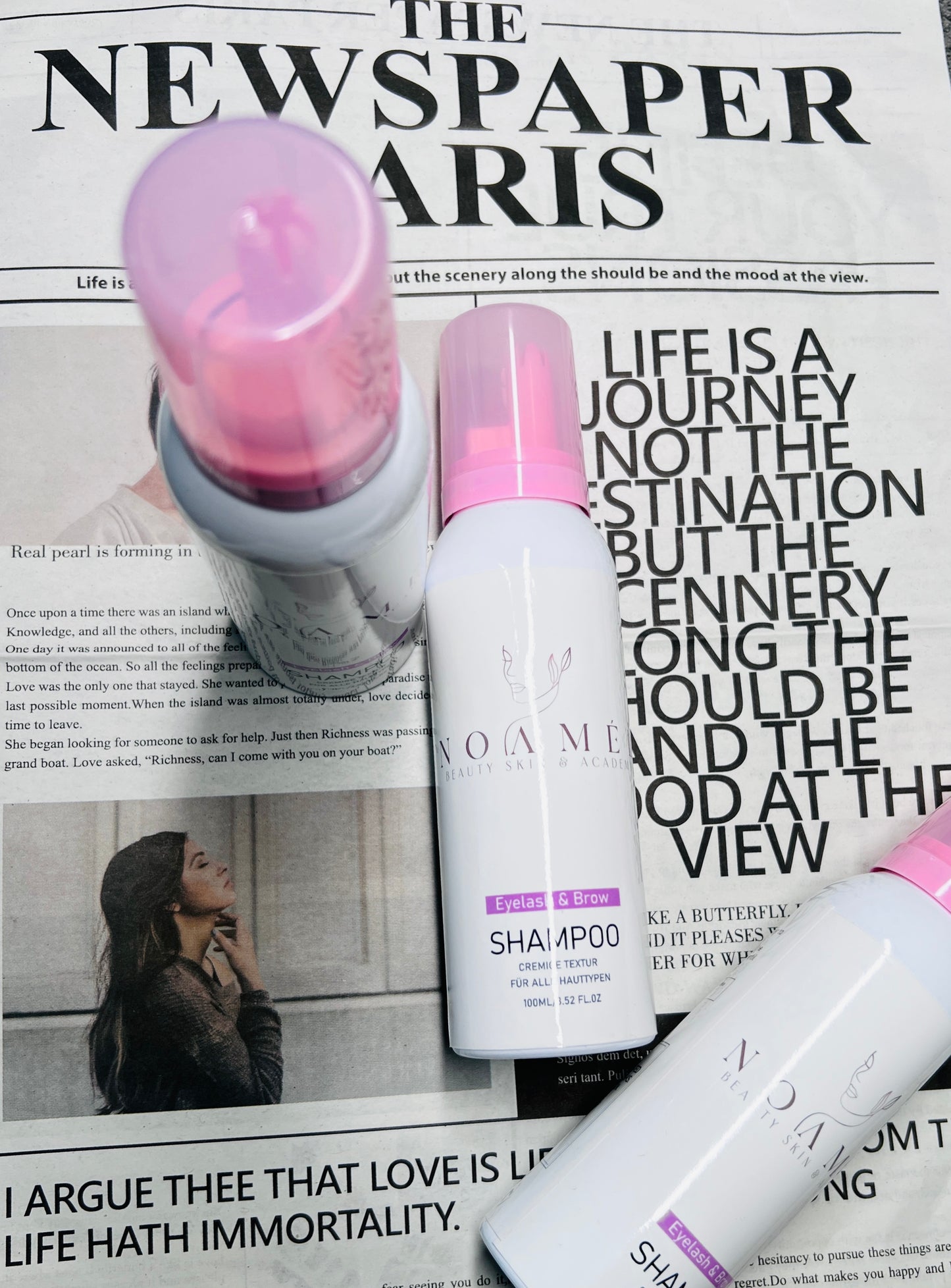 Wimpern-& Augenbrauenshampoo