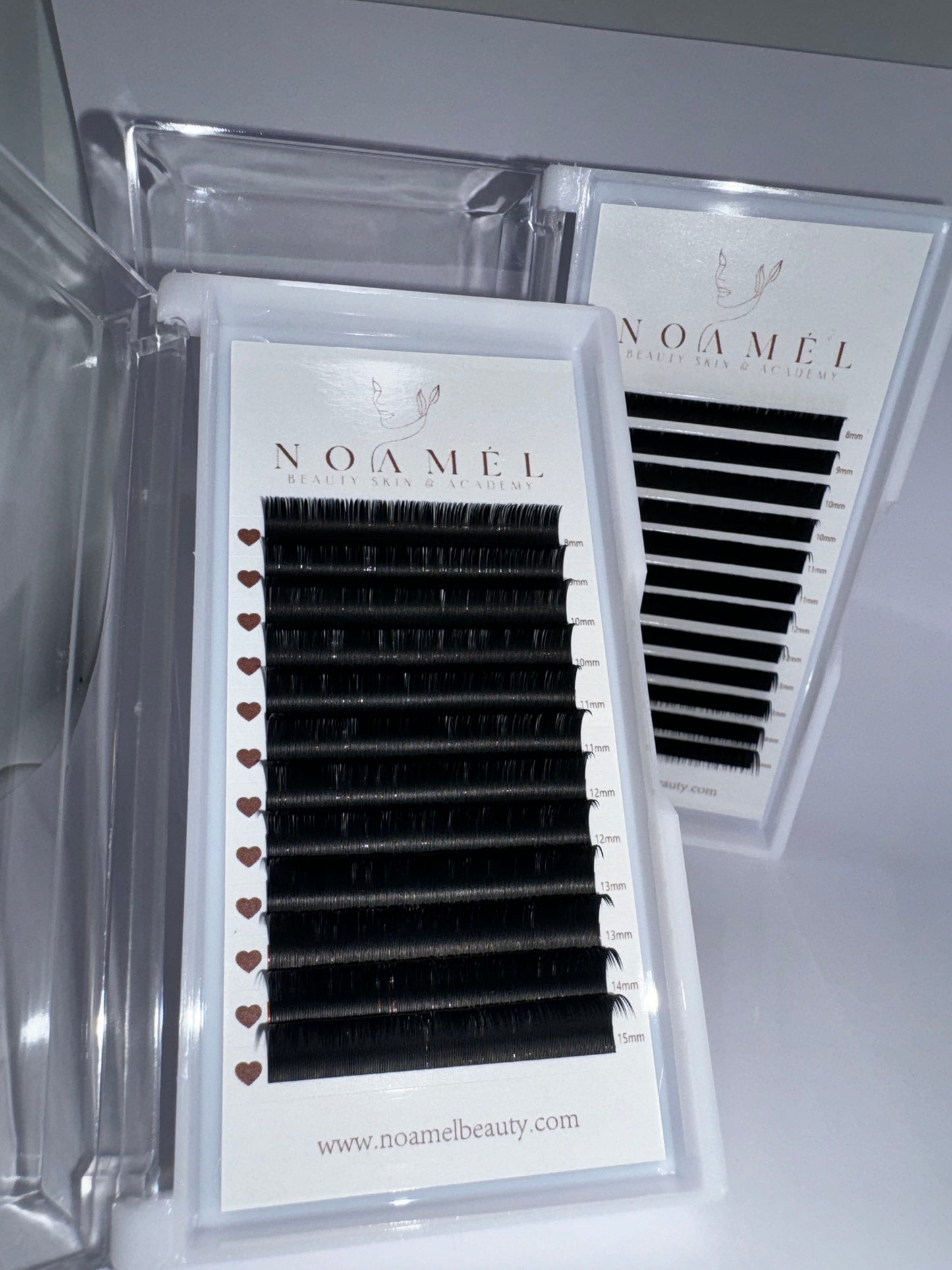 Matte Black Flat Lashes – 1:1 Technik DD Curl 0,20