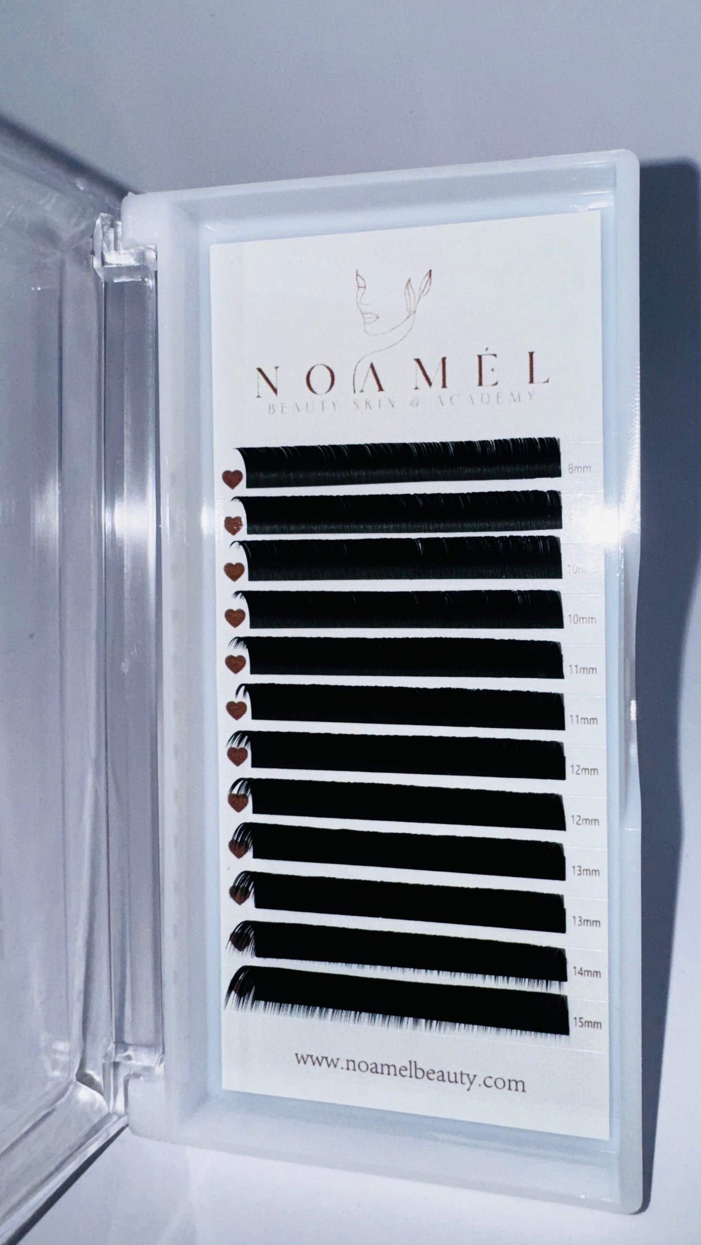 Black Flat Lashes –1:1 Technik DD Curl 0,15
