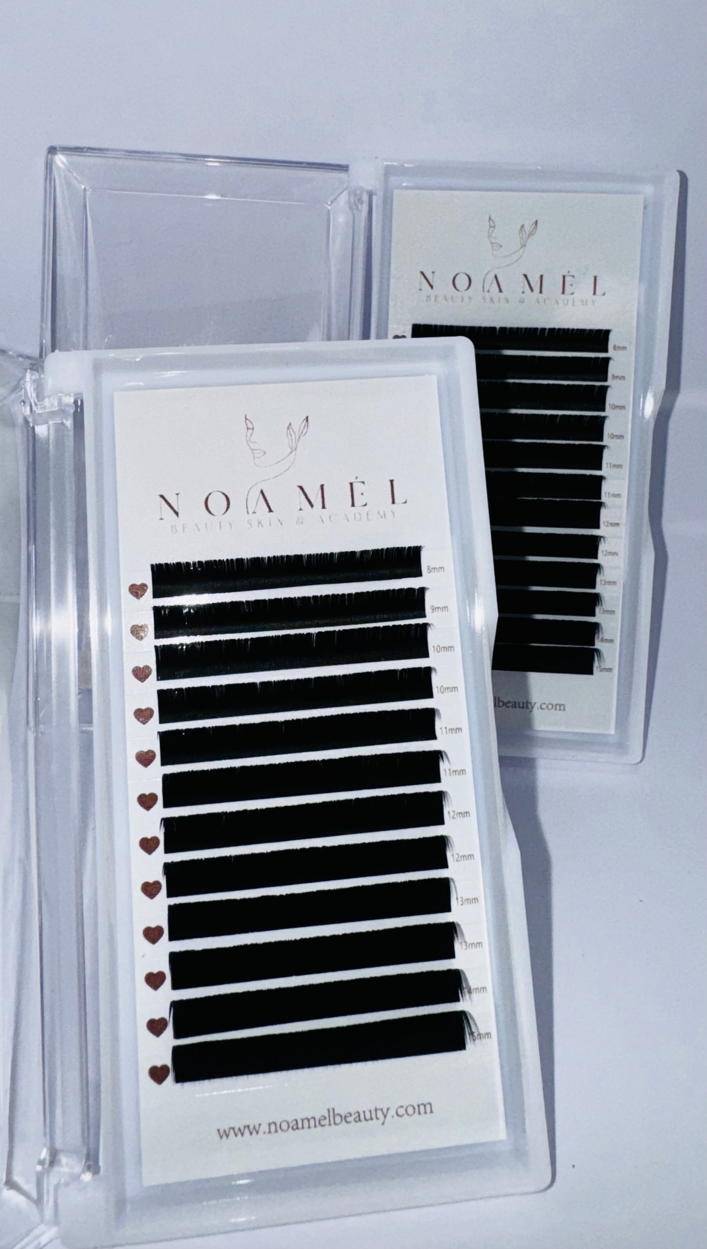 Matte Black Flat Lashes -1:1 Technik D Curl 0,20