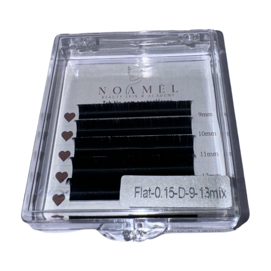 Try me - Cashmere Collection -Classic Flat D - Curl Lashes 0.15 Mix Box 9mm-13mm