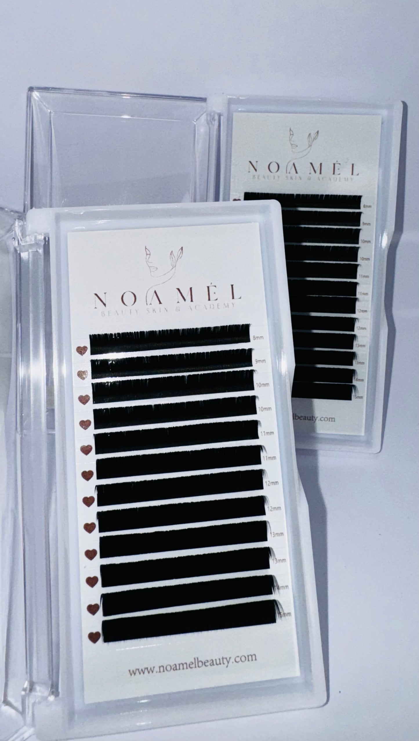 Matte Black Cashmere Flat  Lashes -1:1 Technik D Curl 0,20